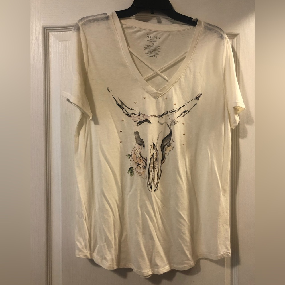 Zoe & Liv Women’s shirt, Sz XL, NWOT
